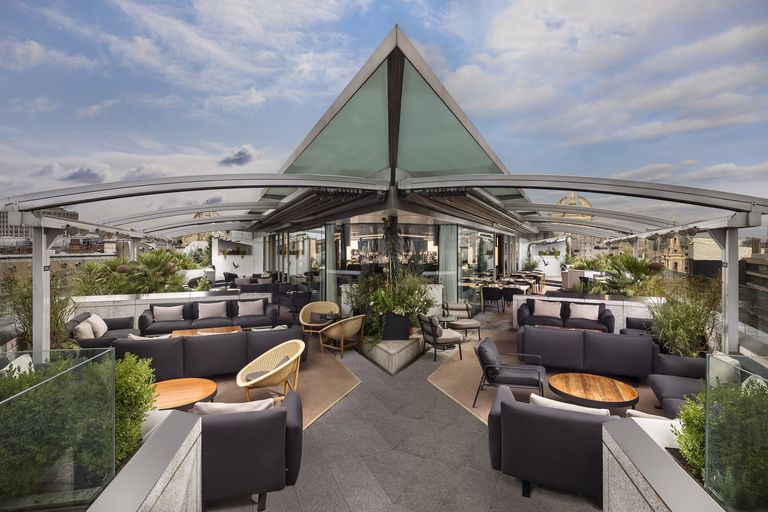 Terraza hotel Me de Londres